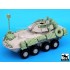 1/35 USMC LAV A2 Armored Vehicle Accessories Set for Trumpeter kit