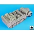 1/35 SdKfz 8 12t Heavy Halftrack Super Detail Accessories Set for Trumpeter kit