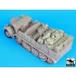 1/35 SdKfz 8 12t Heavy Halftrack Super Detail Accessories Set for Trumpeter kit