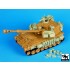 1/35 M109A2 IDF Paladin Conversion & Baggage Loadup set for Kinetic kit