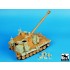 1/35 M109A2 IDF Paladin Conversion & Baggage Loadup set for Kinetic kit