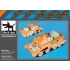 1/35 British Cruiser Mk.II Tank Stowage Accessories set for Bronco kit