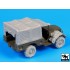 1/35 US Dodge Truck Accessories Set (Canvas/Wheels/Stowage) for AFV Club kit