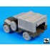 1/35 US Dodge Truck Accessories Set (Canvas/Wheels/Stowage) for AFV Club kit
