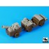1/35 British Paratrooper Jeep After Drop Accessories Set for Bronco kit