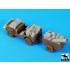 1/35 British Paratrooper Jeep After Drop Accessories Set for Bronco kit