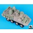 1/35 US Stryker WINT-T C Accessories Set with Equipment for Trumpeter kit