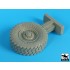 1/35 M1117 Guardian Wheels Set (4 Wheels)