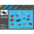 1/35 Wheel Chocks Accessories Set 