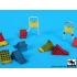 1/35 Wheel Chocks Accessories Set 