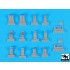 1/35 Wheel Chocks Accessories Set 