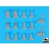 1/35 Wheel Chocks Accessories Set 