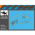 1/35 Sweden Javelin Carl Gustav M136 AT4 Accessories Set