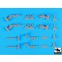 1/35 Sweden Javelin Carl Gustav M136 AT4 Accessories Set