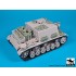 1/35 Sturm-Infanteriegeschutz 33 Auf Pz III Stowage Set for Dragon kits
