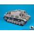 1/35 Sturm-Infanteriegeschutz 33 Auf Pz III Stowage Set for Dragon kits
