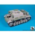 1/35 Sturm-Infanteriegeschutz 33 Auf Pz III Stowage Set for Dragon kits