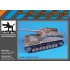 1/35 Hummel SdKfz 162 Accessories Set for Dragon kits