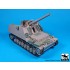 1/35 Hummel SdKfz 162 Accessories Set for Dragon kits