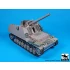 1/35 Hummel SdKfz 162 Accessories Set for Dragon kits