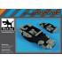 1/35 Half Track M 21 Accessories Set for Tamiya kits