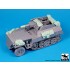 1/35 Sd.Kfz 250/8 Accessories Set for Dragon kits