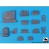 1/35 German 12.8cm Sturer Emil Accessories set for Trumpeter kit