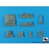 1/35 Sd.Kfz 251/22 Ausf D Pakwagen Accessories set for AFV Club kit