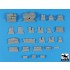 1/35 M51 Degem Alef Accessories set for Takom kit