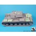 1/35 Russian Kv-1 Ehkranami Accessories Set for Trumpeter Kit