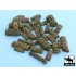 1/48 Tentage + Bedrolls #2 Accessories Set (24 resin parts)