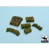 1/48 Tentage + Bedrolls #4 Accessories Set (24 resin parts)