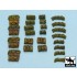 1/48 Tentage + Bedrolls #4 Accessories Set (24 resin parts)