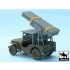 1/48 Jeep with Rocket Launcher Conversion Set for Tamiya kit #32552 