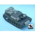 1/48 Sturmgeschutz III Ausf.B Accessories Set for Tamiya kit #32507