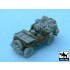 1/48 US Jeep Super Detail Accessories Set for Tamiya kit #32552