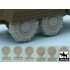 1/48 M8/M20 Snowchained Wheels Set for Tamiya kits