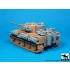 1/48 German Tiger I Accessories Set for Tamiya kits