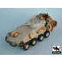 1/72 USMC LAV-25 Iraq War Accessories Set for Trumpeter kit #07268