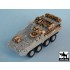 1/72 M1126 Stryker Iraq War Accessories Set for Trumpeter kit #07255 