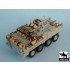 1/72 M1126 Stryker Iraq War Accessories Set for Trumpeter kit #07255 