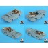 1/72 M3 Half Track + Amphibian Vehicle Accessories Set for Trumpeter kit