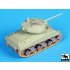 1/72 M4A3E2 Jumbo Sherman Conversion set for Dragon kit