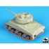1/72 M4A3E2 Jumbo Sherman Conversion set for Dragon kit