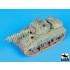 1/72 British Sherman Firefly Hessian Tape Camo Net Accessories Set for Dragon kit