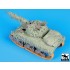 1/72 British Sherman Firefly Hessian Tape Camo Net Accessories Set for Dragon kit