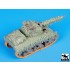 1/72 British Sherman Firefly Hessian Tape Camo Net Accessories Set for Dragon kit
