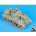 1/72 British Sherman Firefly Hessian Tape Camo Net Accessories Set for Dragon kit