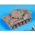 1/72 M24 Chaffee Accessories set for Hasegawa kit