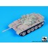 1/72 IDF Tiran-4 Main Battle Tank Conversion Set for Trumpeter kit